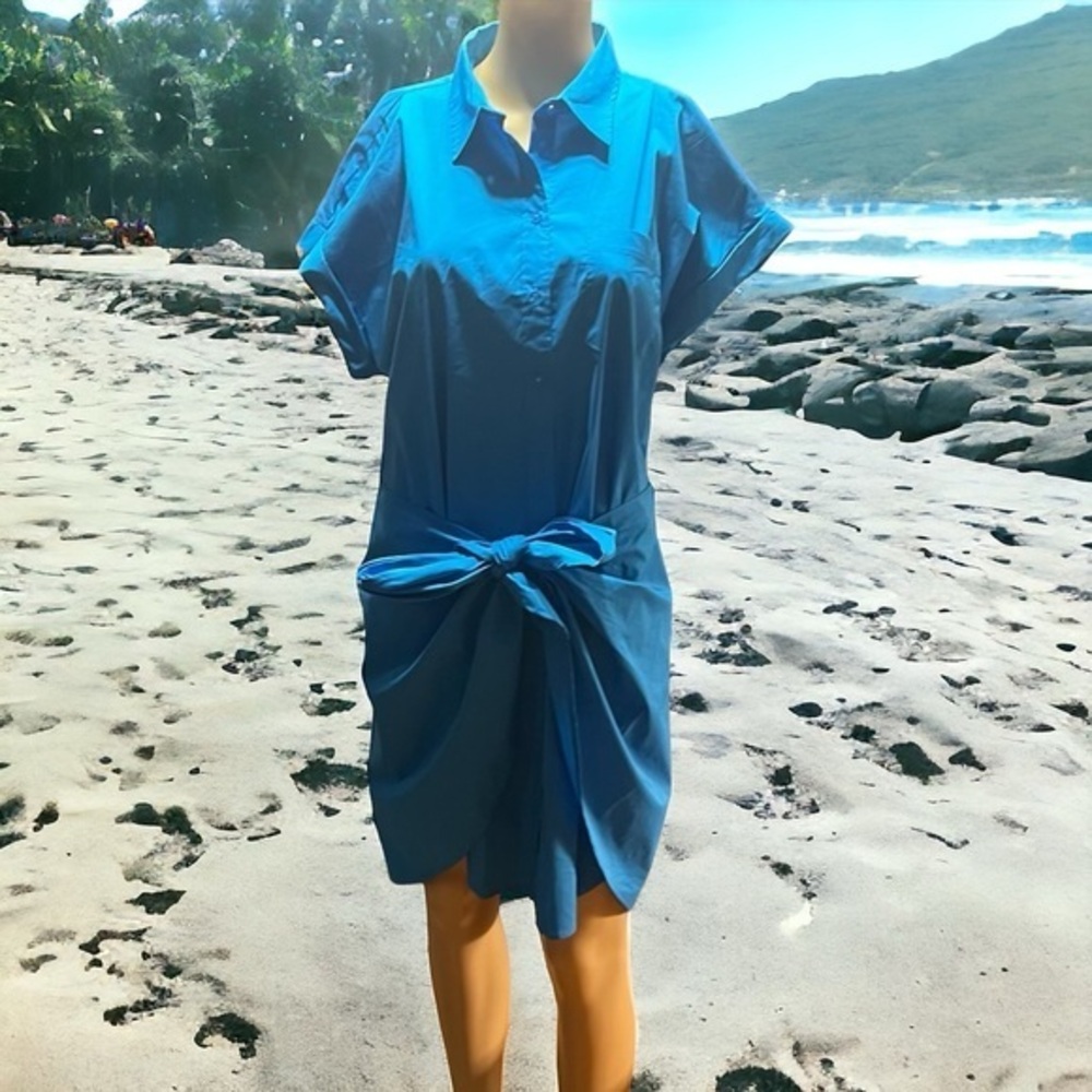 Ralph Lauren linen Dress Size 10